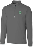 Cutter and Buck Marshall Thundering Herd Mens Traverse Stretch Big Tall Qtr Zip