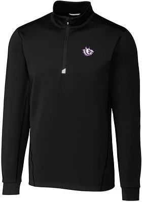 Cutter and Buck TCU Horned Frogs Mens Vault Traverse Big Tall Qtr Zip