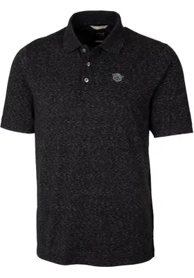 Cutter and Buck Cincinnati Bearcats Black Space Dye Big Tall Polo