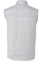 Cutter and Buck Cal Golden Bears Mens White Stealth Hybrid Quilted Windbreaker Vest Big Tall..