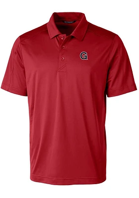 Cutter and Buck Gonzaga Bulldogs Prospect Textured Big Tall Polo