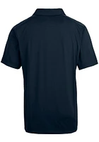 Cutter and Buck Gonzaga Bulldogs Navy Blue Prospect Textured Big Tall Polo
