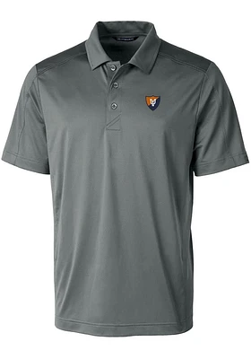 Illinois Fighting Illini Cutter and Buck Prospect Textured Big Tall Polo