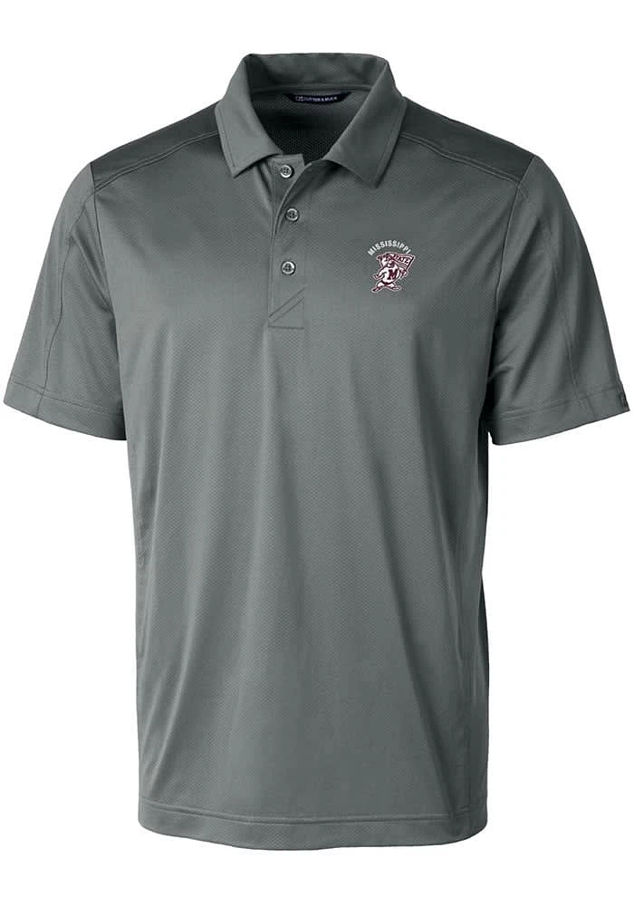 Cutter and Buck Mississippi State Bulldogs Prospect Textured Big Tall Polo