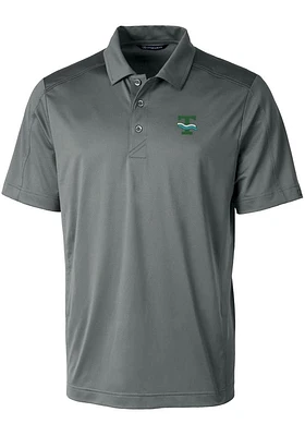 Cutter and Buck Tulane Green Wave Prospect Textured Big Tall Polo