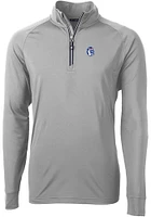 Cutter and Buck Fresno State Bulldogs Mens Adapt Eco Big Tall Qtr Zip