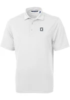 Cutter and Buck Georgetown Hoyas White Vault Virtue Eco Pique Big Tall Polo