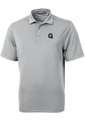 Cutter and Buck Gonzaga Bulldogs Grey Virtue Eco Pique Big Tall Polo
