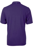 Cutter and Buck LSU Tigers Purple Virtue Eco Pique Big Tall Polo