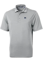 Cutter and Buck Michigan Wolverines Virtue Eco Pique Big Tall Polo