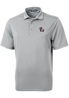 Cutter and Buck NC State Wolfpack Grey Virtue Eco Pique Big Tall Polo