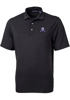 Northwestern Wildcats Cutter and Buck Vault Virtue Eco Pique Big Tall Polo