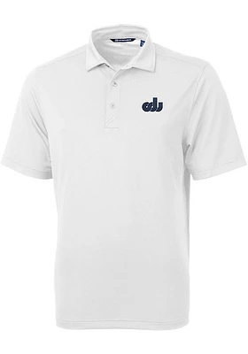 Cutter and Buck Old Dominion Monarchs White Vault Virtue Eco Pique Big Tall Polo
