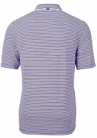 Cutter and Buck Clemson Tigers Virtue Eco Pique Stripe Big Tall Polo