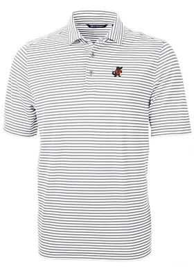 Cutter and Buck Florida Gators Virtue Eco Pique Stripe Big Tall Polo