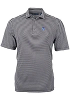 Cutter and Buck Fresno State Bulldogs Virtue Eco Pique Stripe Big Tall Polo