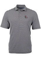 Cutter and Buck NC State Wolfpack Vault Virtue Eco Pique Stripe Big Tall Polo