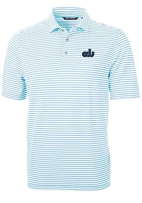 Cutter and Buck Old Dominion Monarchs Virtue Eco Pique Stripe Big Tall Polo