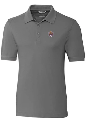 Cutter and Buck LSU Tigers Mens Advantage Pique Big Tall Polos Shirt