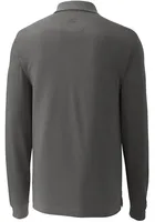 Cutter and Buck Cincinnati Bearcats Mens Grey Advantage Pique Long Sleeve Big Tall Polos Shirt