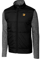 Cutter and Buck Baylor Bears Mens Black Stealth Hybrid Quilted Big Tall Light Weight Jacket