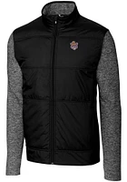 Cutter and Buck LSU Tigers Mens Black Stealth Hybrid Quilted Big Tall Light Weight Jacket