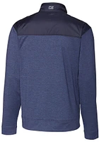 Cutter and Buck Virginia Cavaliers Mens Navy Blue Stealth Hybrid Quilted Big Tall Light Weig..