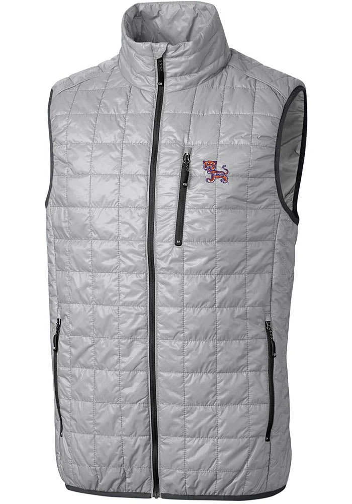 Cutter and Buck Clemson Tigers Big Tall Rainier PrimaLoft Vest Mens