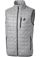 Cutter and Buck Florida Gators Big Tall Grey Rainier PrimaLoft Vest Mens