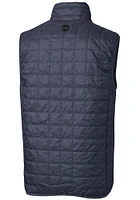Cutter and Buck Georgetown Hoyas Big Tall Grey Rainier PrimaLoft Vest Mens