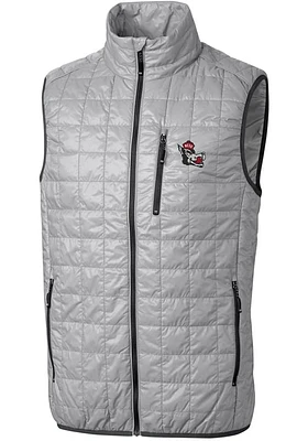 Cutter and Buck NC State Wolfpack Big Tall Rainier PrimaLoft Vest Mens