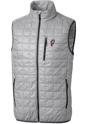 Cutter and Buck Ohio State Buckeyes Big Tall Rainier PrimaLoft Vest Mens