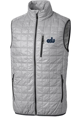 Cutter and Buck Old Dominion Monarchs Big Tall Grey Rainier PrimaLoft Vest Mens
