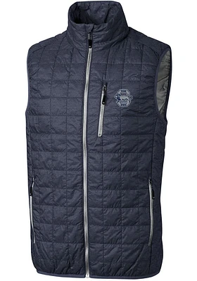 Grey Penn State Nittany Lions Cutter and Buck Big Tall Rainier PrimaLoft Vest Mens