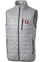 Cutter and Buck Utah Utes Big Tall Rainier PrimaLoft Vest Mens