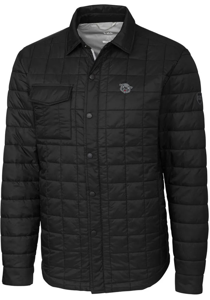 Cutter and Buck Cincinnati Bearcats Mens Black Rainier PrimaLoft Quilted Edition Big Tall Line..