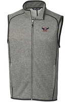 Cutter and Buck Auburn Tigers Big Tall Grey Mainsail Sweater Vest Mens
