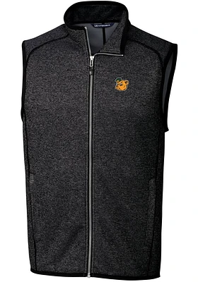 Cutter and Buck Baylor Bears Big Tall Charcoal Mainsail Sweater Vest Mens