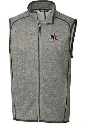 Cutter and Buck Delaware Fightin' Blue Hens Big Tall Grey Mainsail Sweater Vest Mens