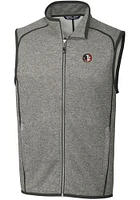 Cutter and Buck Florida State Seminoles Big Tall Grey Mainsail Sweater Vest Mens