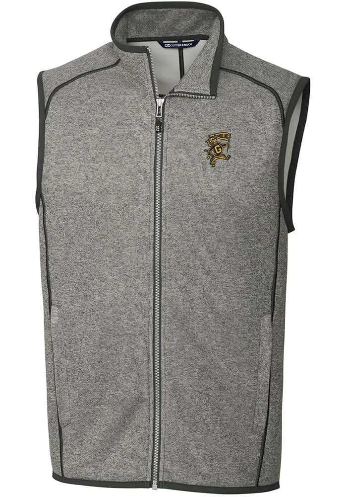 Cutter and Buck Grambling State Tigers Big Tall Grey Mainsail Sweater Vest Mens