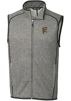 Cutter and Buck Grambling State Tigers Big Tall Grey Mainsail Sweater Vest Mens