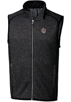 Cutter and Buck LSU Tigers Big Tall Charcoal Mainsail Sweater Vest Mens