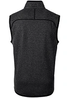 Cutter and Buck LSU Tigers Big Tall Charcoal Mainsail Sweater Vest Mens