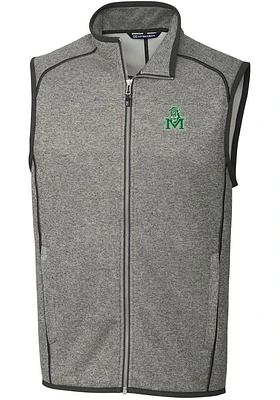 Cutter and Buck Marshall Thundering Herd Big Tall Grey Mainsail Sweater Vest Mens