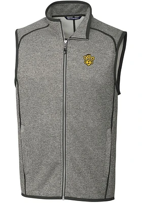 Cutter and Buck Missouri Tigers Big Tall Grey Mainsail Sweater Vest Mens
