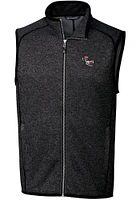 Cutter and Buck NC State Wolfpack Big Tall Charcoal Mainsail Sweater Vest Mens