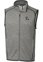 Cutter and Buck NC State Wolfpack Big Tall Grey Mainsail Sweater Vest Mens