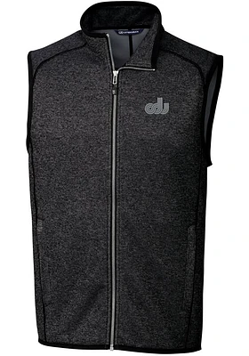 Cutter and Buck Old Dominion Monarchs Big Tall Charcoal Mainsail Sweater Vest Mens