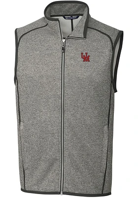 Cutter and Buck Ole Miss Rebels Big Tall Grey Mainsail Sweater Vest Mens